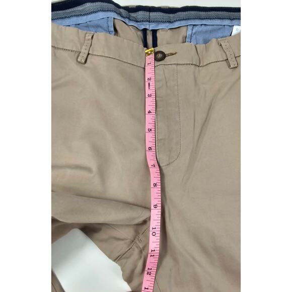 40x31 Bugatti khaki chino preppy casual dress pants neutral European designer - Picture 10 of 10